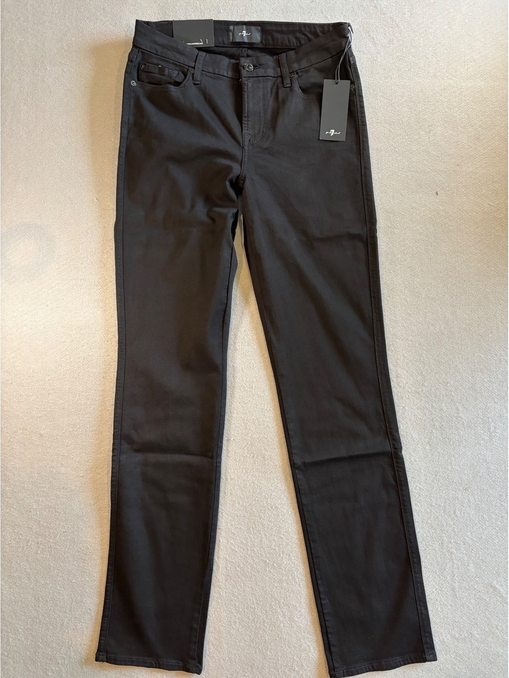 7 for all Mankind Rag & Bone Black Slim Fit Jeans Size 30